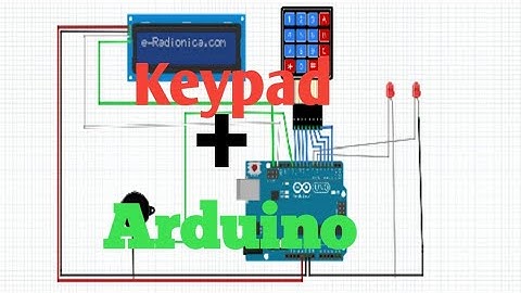 DIY password security doorlock using Arduino and 4x4 matrix keypad ...