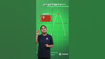 Vertex of Parabola | Learn Math in Seconds | Surabhi Gangwar Mathematics Expert | Embibe