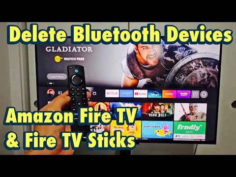 Amazon Fire TV & Fire TV Sticks: How Delete/Unpair Bluetooth Devices (Headphones, Earbuds, etc)