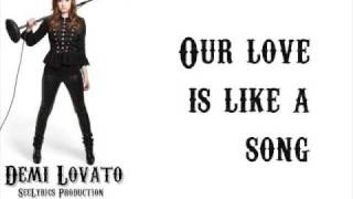 Video thumbnail of "Demi Lovato - Don't Forget (With Lyrics On Screen)"
