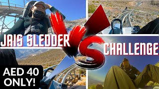 JAIS SLEDDER CHALLENGE 2022 | NEW THRILLING ATTRACTION IN JEBEL JAIS RAS AL KHAIMAH UAE