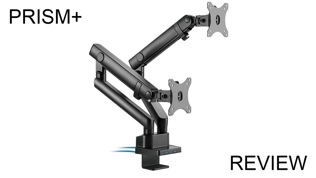 PRISM+ Arc Stealth Dual Monitor Arm Mount REVIEW YouTube