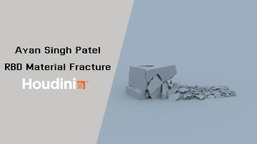 RBD Material Fracture Houdini | #rbdmaterialfracture #houdini