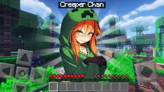 Minecraft tapi Hewan/Mobs jadi Waifu 🥵 || Cute Mob Model Addon screenshot 3