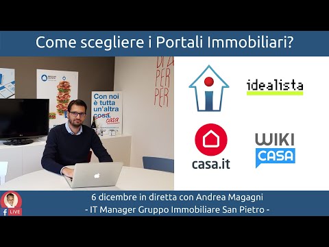 Come scegliere i portali immobiliari | Andrea Magagni IT Manager Gruppo Immobiliare San Pietro