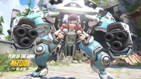 D.Va POTG - Overwatch - Eichenwalde Triple Kill