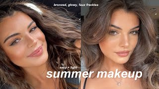 my easy summer makeup routine