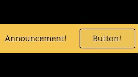 Using The Announcement Banner Feature in Google Sites