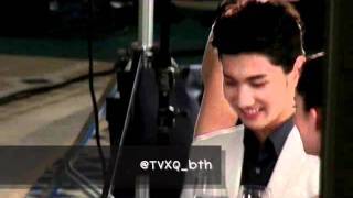[08022012] (1)  CM shooting Missha by @TVXQ_btb
