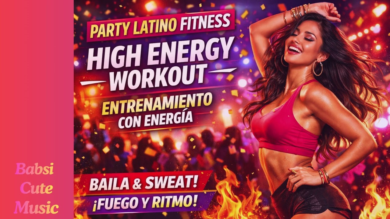 Latino Dance Fitness Party Workout Running Gym Mix