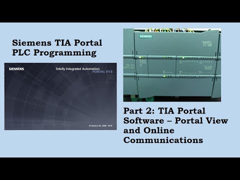 Siemens TIA Portal View and Online Communication