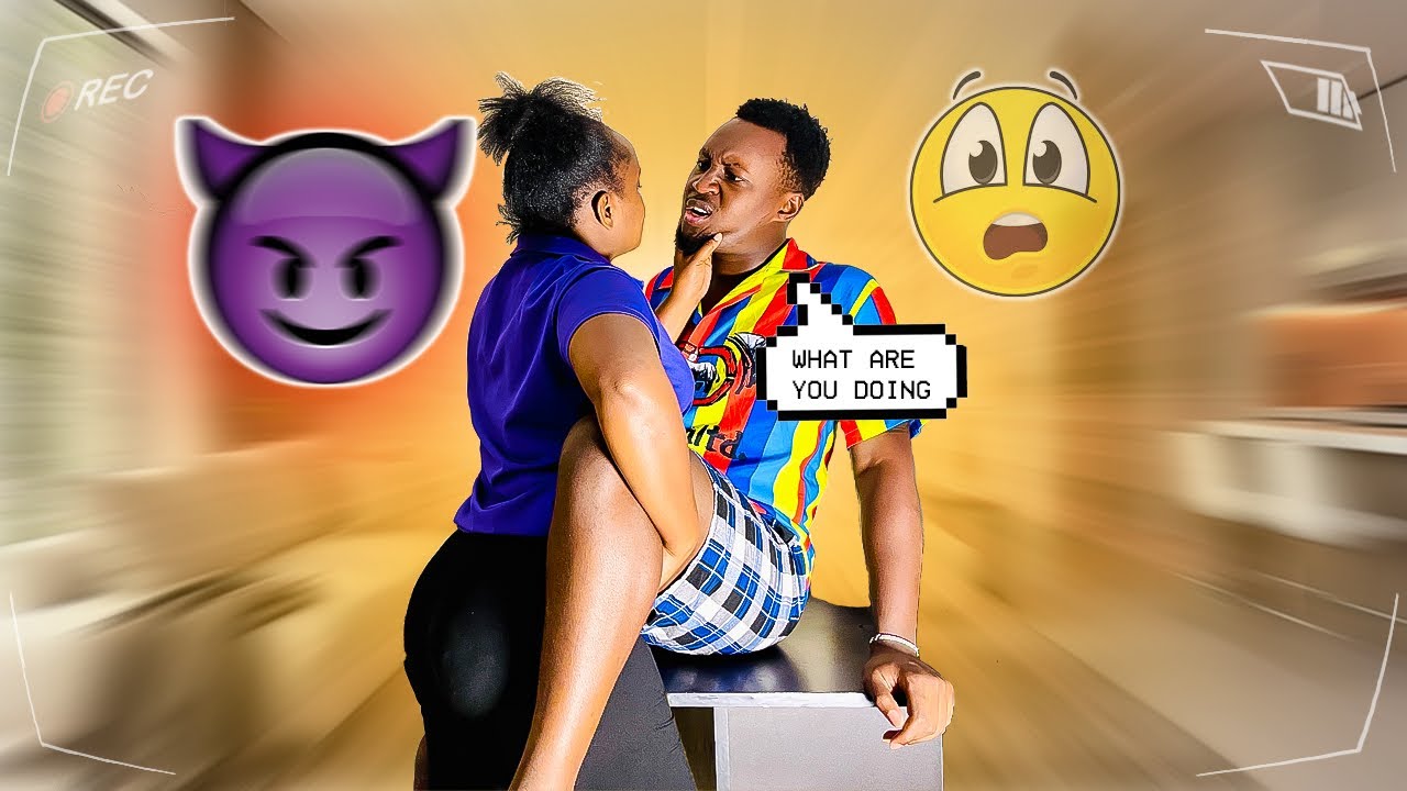 MAN HANDLING Boyfriend PRANK!!! **CUTE REACTION**