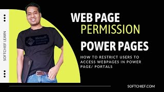 Web Page Access Permissions in Power Pages - Demo