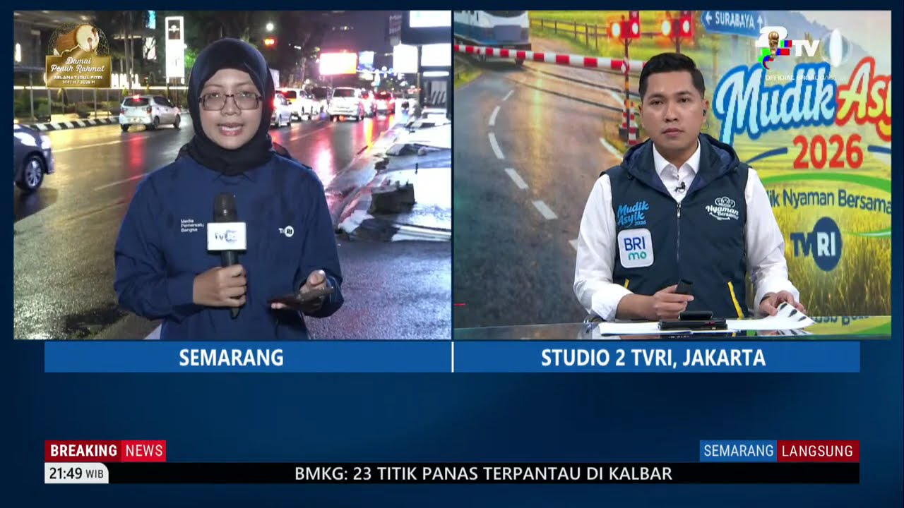 Live Siaran TVRI Nasional | Mudik Asyik 2026