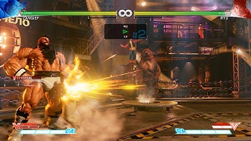Zangief V-reversal - CA link(corner only, Street Fighter 5)