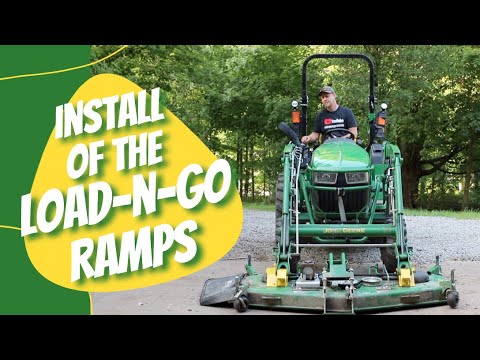 #58 John Deere Load-N-Go 72D Mid-Mount Mower Attachment For 2032R, 2038R, 3 Series Compact Tractors