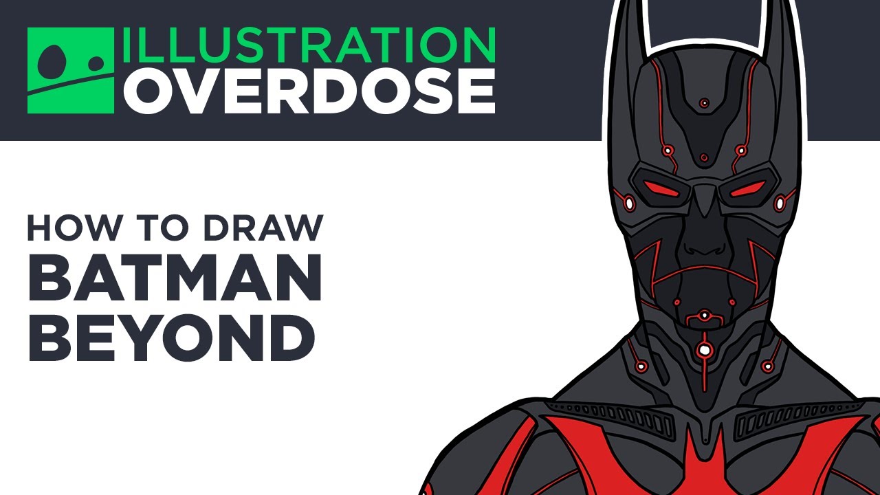 How to Draw Batman Beyond - YouTube