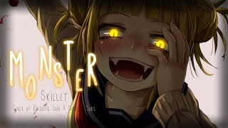 ◤Nightcore◢ ↬ Monster [lyrics | COVER BRIGHTER THAN A THOUSAND SUNS] chords