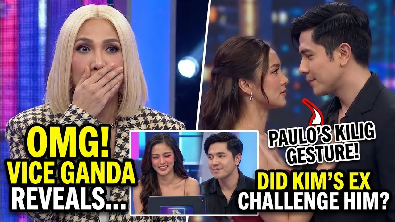 Vice Reveals Paulo’s Kilig-Worthy Gesture for Kim in the Studio — Did Kim’s Ex Really Challenge Him?