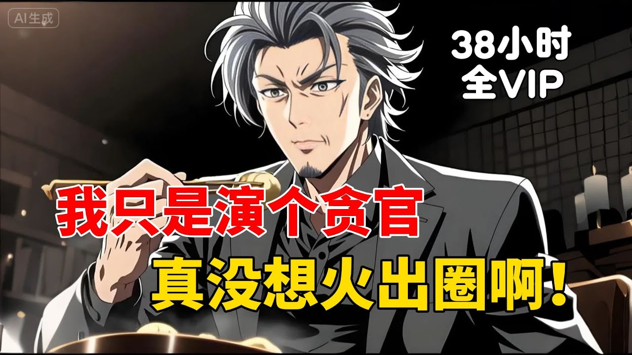 【38小时全VIP完结01】穿越后成为群演拿了最烂的剧本，只是演了个贪官，我真的没想火出圈啊！