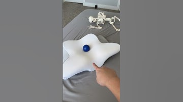 Ergonomic pillow for side sleepers #fok #sidesleeper #neckpain