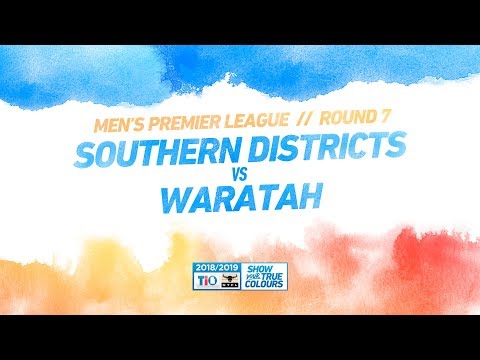 Southern Districts vs Waratah: Round 7 - Men's Premier League: 2018/19 TIO NTFL