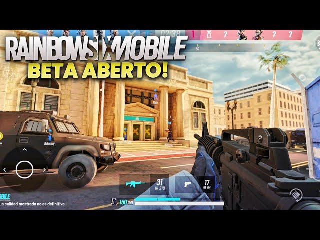 🚨 LANÇAMENTO GLOBAL RAINBOW SIX MOBILE! 