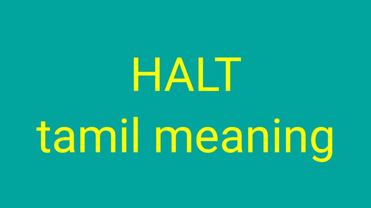 halt-tamil-meaning-sasikumar-youtube