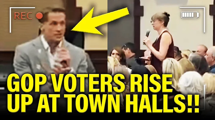 GOP Leaders get RIPPED TO SHREDS at Town Halls