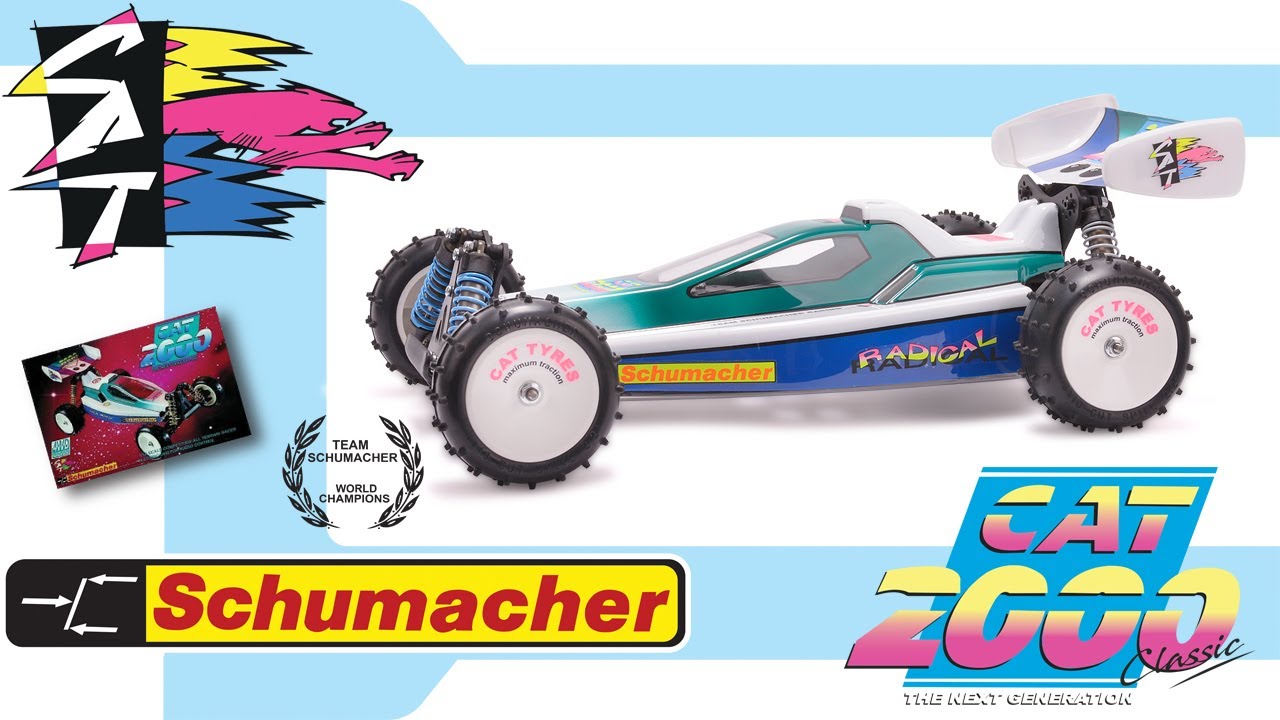 Schumacher CAT 2000 Classic Vintage RC Car - YouTube