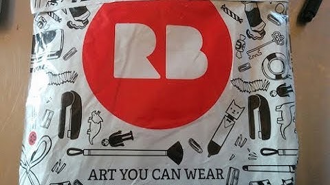 Redbubble Unboxing Video