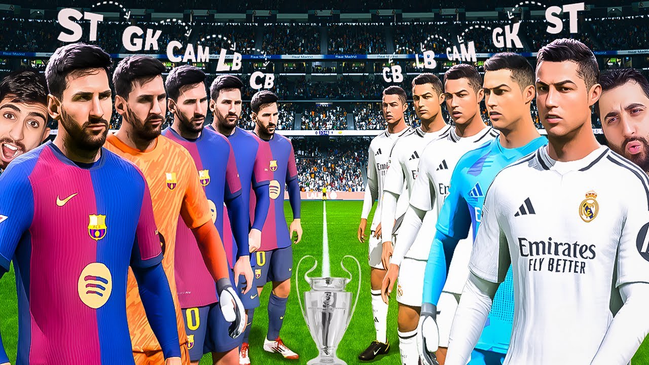 تحدي كل هدف = مركز جديد !! ميسي ضد رونالدو