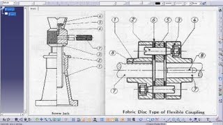 Catia V5 Drafting|Individual view|Detail View(ISO & 3rd Angle)|Beginner's Tutorials