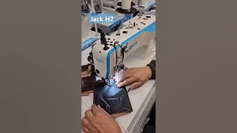 Jack H2 / H5 Industrial Walking foot Sewing Machine Direct Drive for 9 Layers of Leather