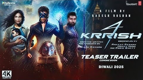KRRISH 4: Jaadu Returns - Trailer | Hrithik Roshan | Bobby Deol | Tiger Shroff , Amitabh B | In 2025