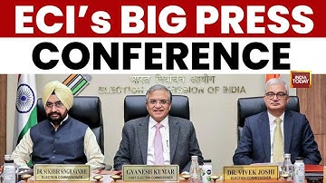 ECI Press Conference On SIR: 51 Cr Voters Under Lens, India