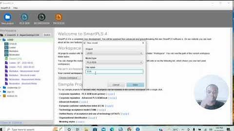 Simple Regression Analysis with SmartPLS