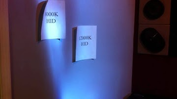 Difference in hid light colors