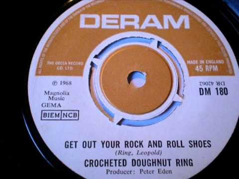 Crocheted Doughnut Ring — CROCHETED DOUGHNUT RING - Get out your rock and roll shoes