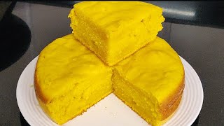 Mango Cake No essence No food colour | Eggless And Without Oven