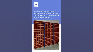 Pigeon Hole Rack | Best Storage Solution for Small Parts & Tools | Aavon Steels