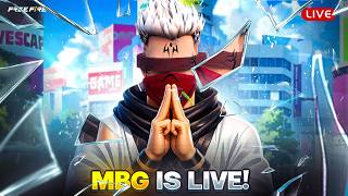 Grandmaster Live Rank Push 🔥 | Giveaways & Fun on Kick 🎁 | Free Fire Telugu Live - Munna Bhai #MBG screenshot 1