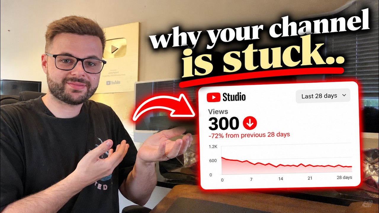 Why your YouTube channel is stuck and isn't growing...