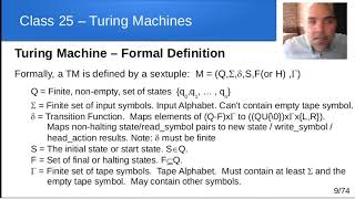 ETEC3402 - Class 25 - Turing Machines