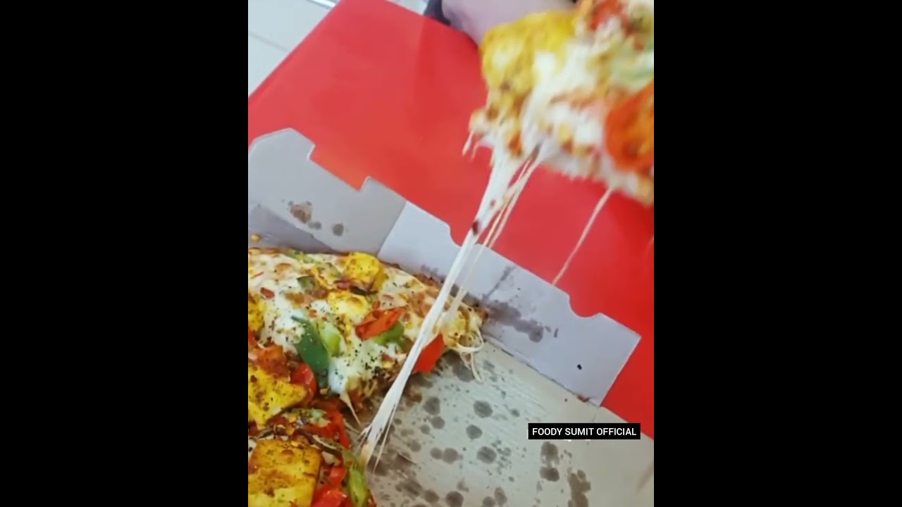 Peppy Paneer Cheese Burst Pizza at 290/ of Domino's I Domino's Pizza I shorts YouTube