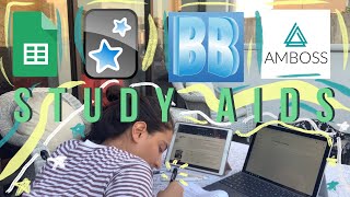 Anki, Amboss, Boards and Beyond, Google sheets - Apps for Med School | Med Student Study Tips