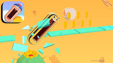 Hopping Heads ​- All Levels Gameplay Android,ios (Levels 256-261)