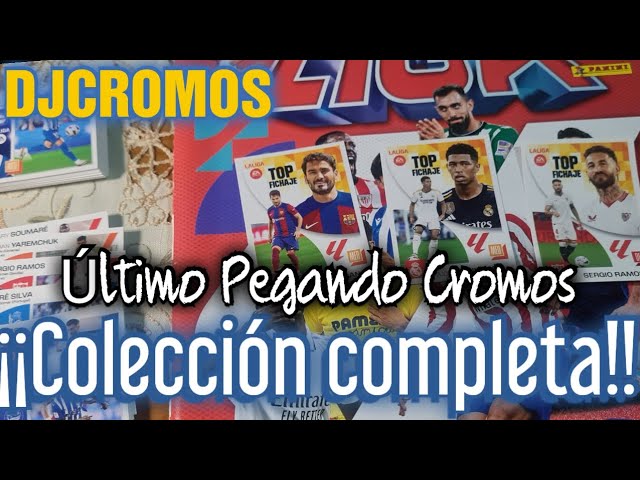 CUARTA EDICIÓN COMPLETA LIGA ESTE 2023-24! ÚLTIMO PEGANDO CROMOS #panini  #ligaeste #coleccionismo 