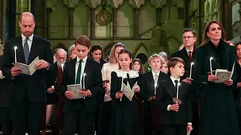 Together at Christmas Carol Service, Westminster Abbey 05/12/2025, In Pictures #PrincessCatherine