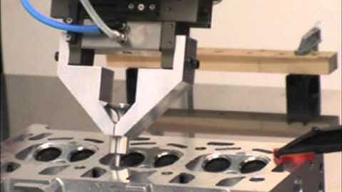 Force torque sensor valve incertion
